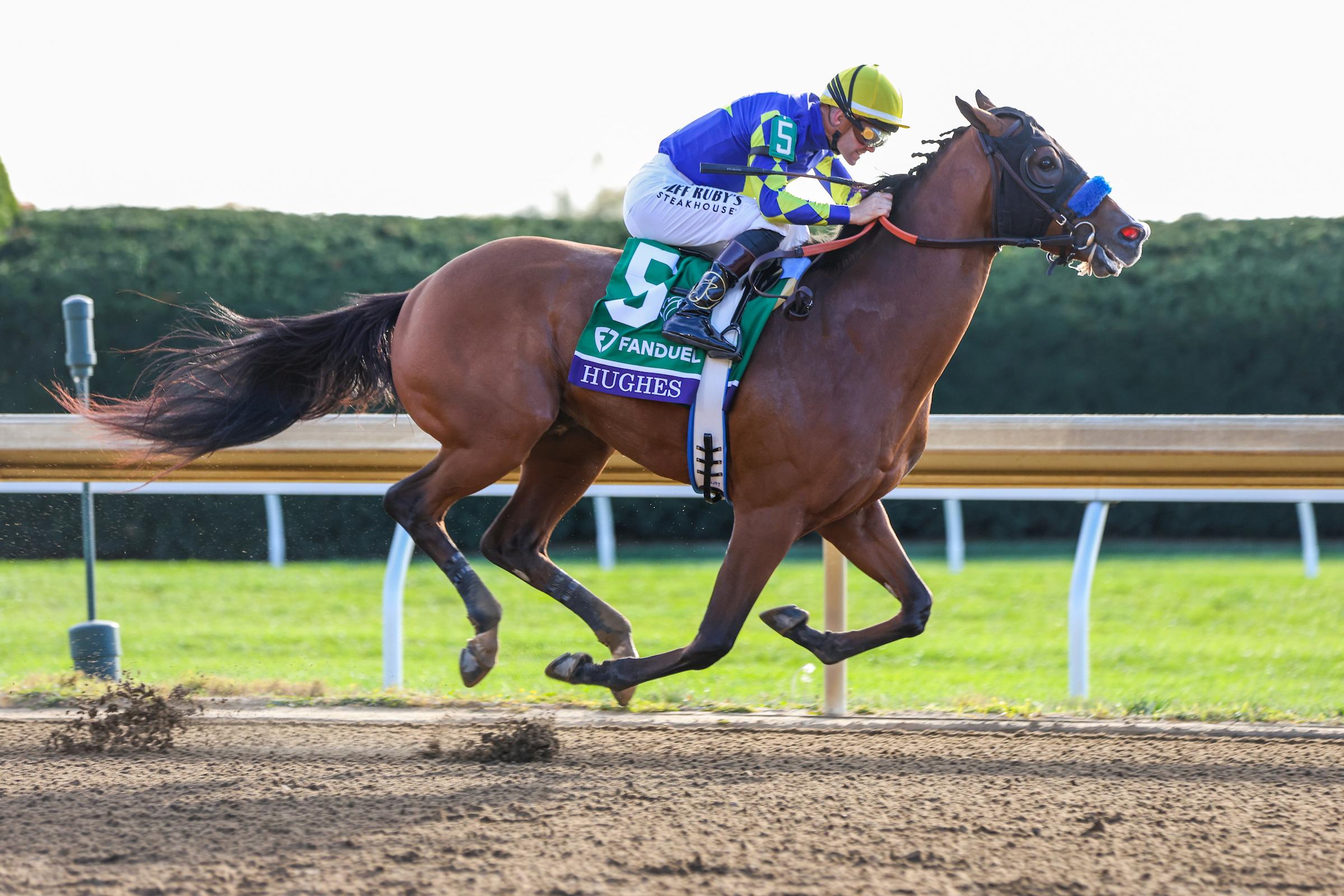 Hughes, Breeders' Cup Juvenile, Keeneland, horse racing, America's Best Racing, ABR Hughes, Breeders' Cup Juvenile, Keeneland, horse racing, America's Best Racing, ABR
